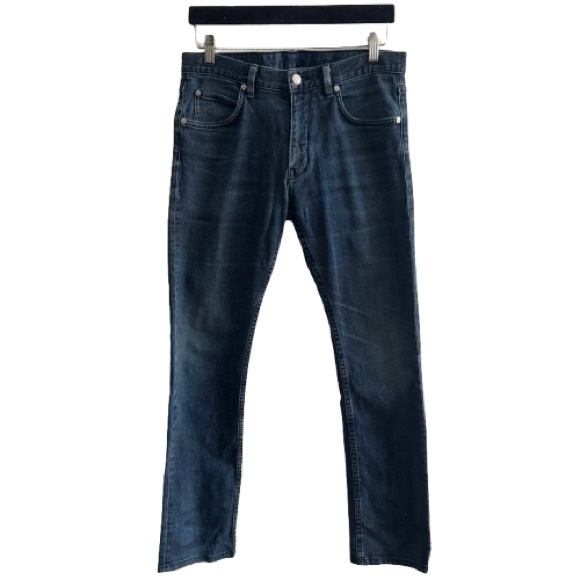 Helmut Lang Other - Helmut Lang Slim Straight Leg Jeans Dark Wash Indigo Denim Minimal Fall Winter